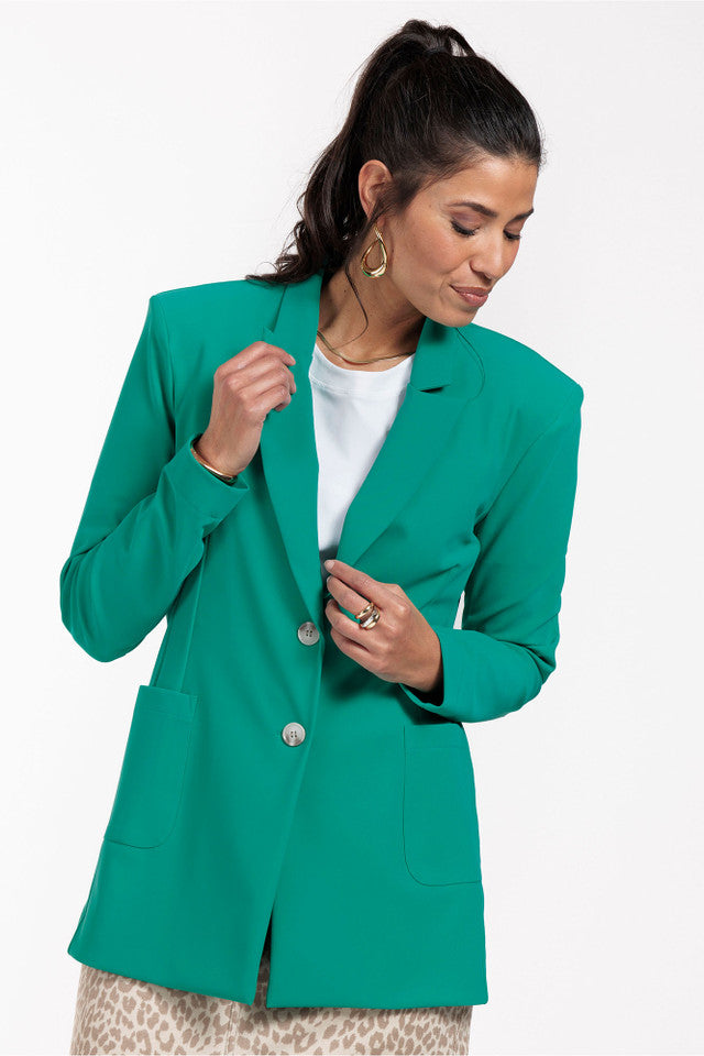 Hairlow Bonded Blazers - Smaragd