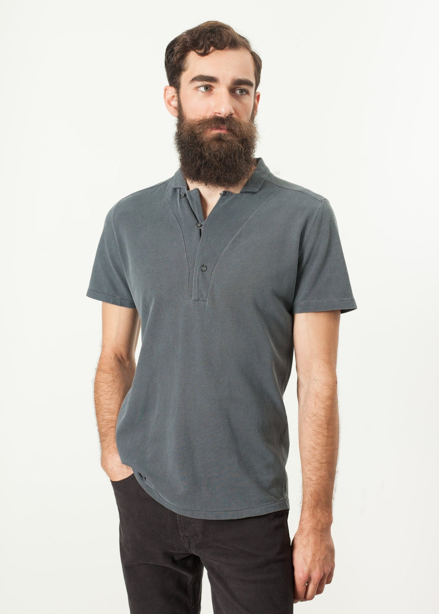 Lio Shirt in Grey