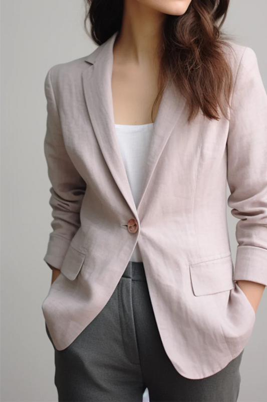 Veronica Linen Blazer