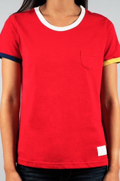 Red Sports Tee